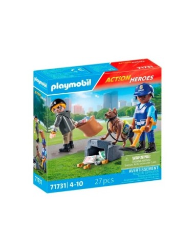 PLAYMOBIL-BUSQUEDA POLICIAL 71731