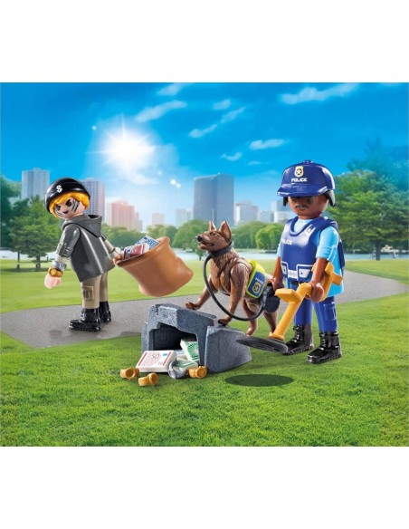 PLAYMOBIL-BUSQUEDA POLICIAL 71731