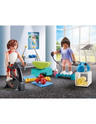 PLAYMOBIL-ENTRENAMIENTO FITNESS 71806