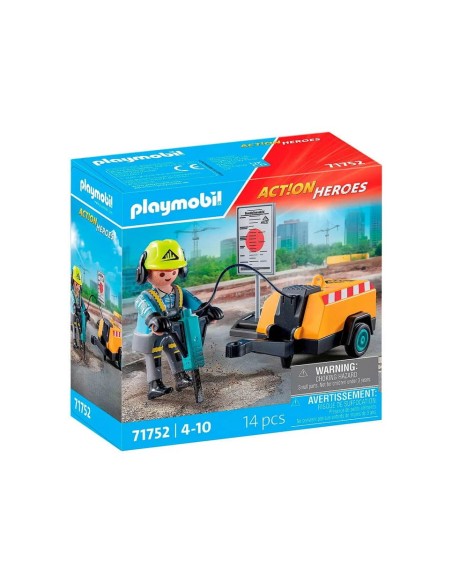 PLAYMOBIL-OBRERO MARTILLO 71752