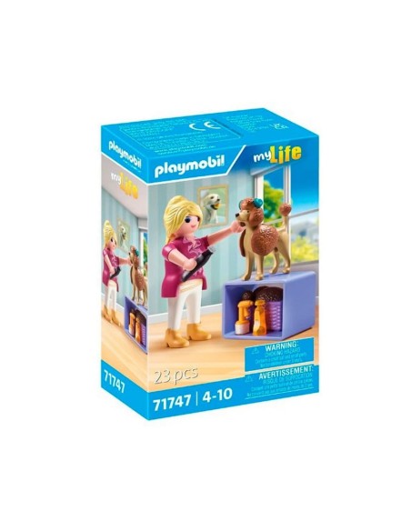 PLAYMOBIL-PELUQUERIA CANINA 71747