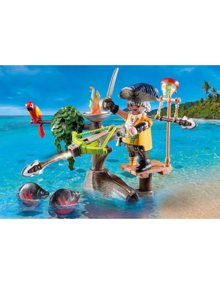 PLAYMOBIL-PIRATA C/BALLESTA 71795