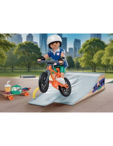 PLAYMOBIL-SNOWBOARDER RAMPA 71798