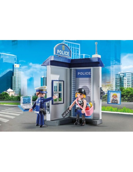 PLAYMOBIL-STARTER PACK CUARTEL POL.71733