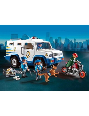 PLAYMOBIL-TRANSPORTADOR DE DINERO 71597