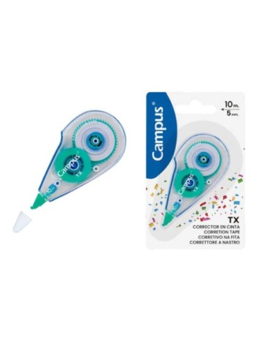 CORRECT.CINTA CAMPUS TX 5MM.x10MTS.