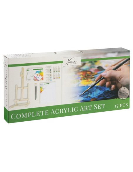 CRAFT-COMBY SET ACRYLIC 17PZ.CABALLETE