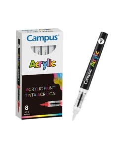 ROTUL.CAMPUS ACRYLIC BRUSH BLANCO