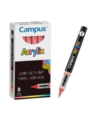 ROTUL.CAMPUS ACRYLIC BRUSH CORAL