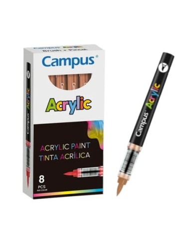 ROTUL.CAMPUS ACRYLIC BRUSH MRR.SIENA
