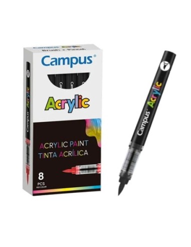 ROTUL.CAMPUS ACRYLIC BRUSH NEGRO