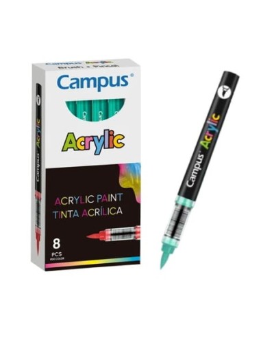 ROTUL.CAMPUS ACRYLIC BRUSH TURQUESA