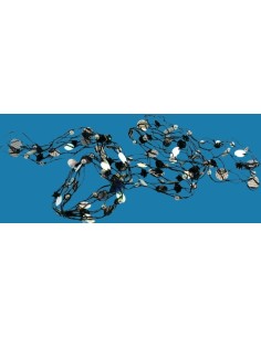 XMAS-GUIRNALDA DEC.BLACK 120CM.420243165