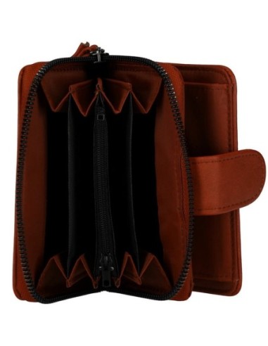 E.B.-BILLET.BROCHE ZOE 13,5CM.ROJO 81001