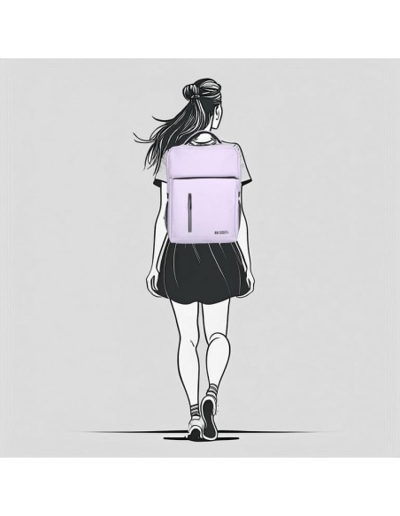 E.B.-MOCHILA BERGEN 30x15x40 18LIT.LILA