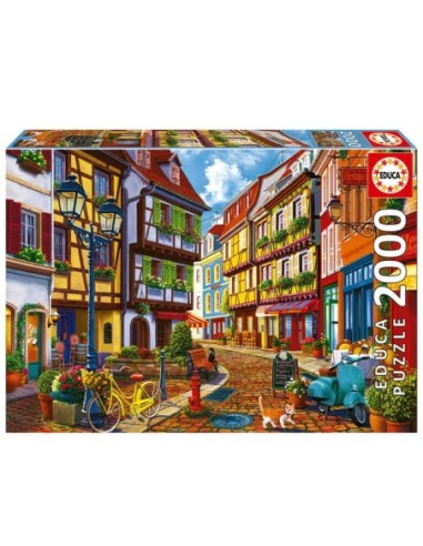 EDUCA-PUZZLE 2000PZ.CALLE RADIANTE 19945