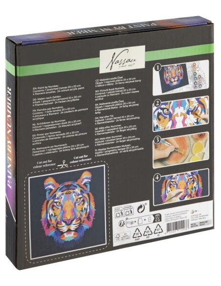 NASSAU-PINT.NUMER.20x20 24 PINT.TIGRE