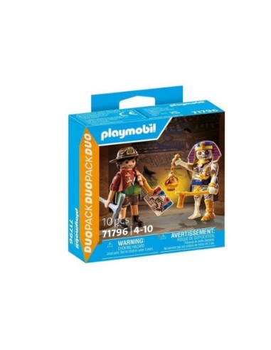 PLAYMOBIL DUO-CAZATESOROS+MOMIA 71796