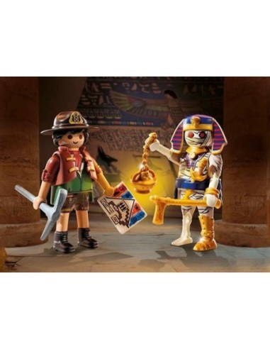 PLAYMOBIL DUO-CAZATESOROS+MOMIA 71796