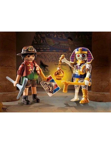 PLAYMOBIL DUO-CAZATESOROS+MOMIA 71796