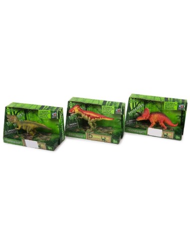 TOYS-DINOSAURIO GOMA 6 MODELOS 39-989930