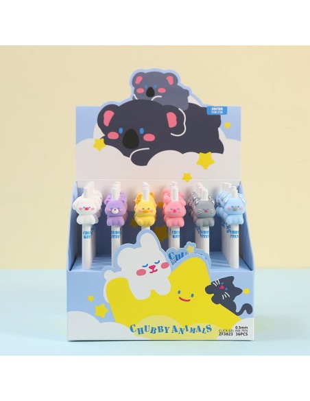 BOLIGRAFO GEL CHUBBY ANIMALS(EX.36)