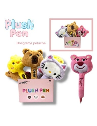 BOLIGRAFO PELUCHE PLUSH (EX.10) ESI-1225