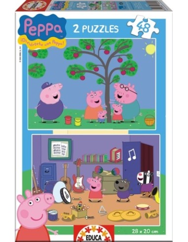 EDUCA-PEPPA PIG PUZZLE 2X48 15920