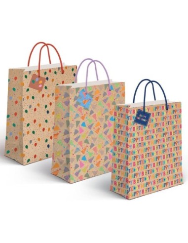 BOLSA REGALO PAPEL FEST XL 33x10x45