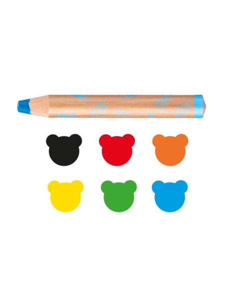 CARIOCA-BABY CRAYONS 3 EN 1 CJA.6 42817