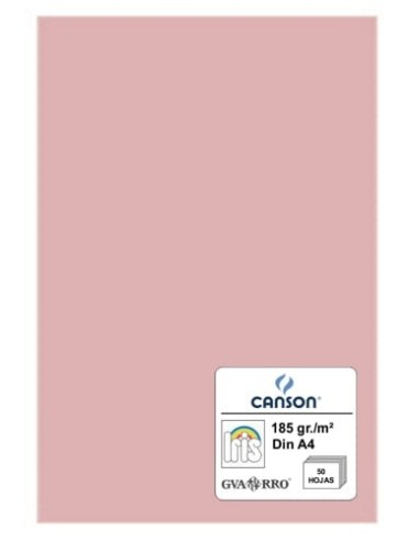 CARTULINA IRIS A4 ROSA -50 UN.-