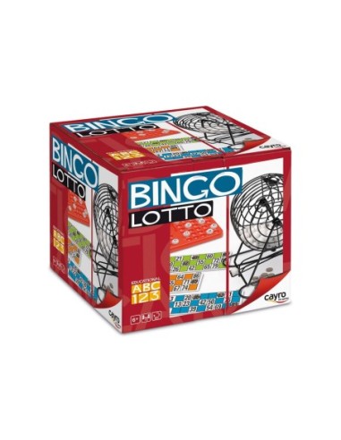 CAYRO-BINGO LOTTO BOMBO METAL 300