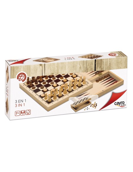 CAYRO-NATURAL 3x1 AJED/BLACK/DAMAS 648