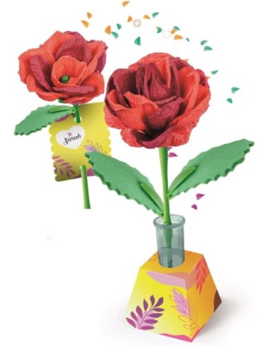 CLEMENT.-CREA TUS FLORES ROSA 18877