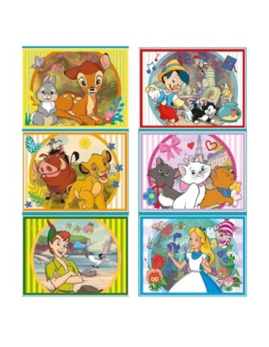 CLEMENT.-CUBOS 12 PZS.DISNEY CLASS.41196