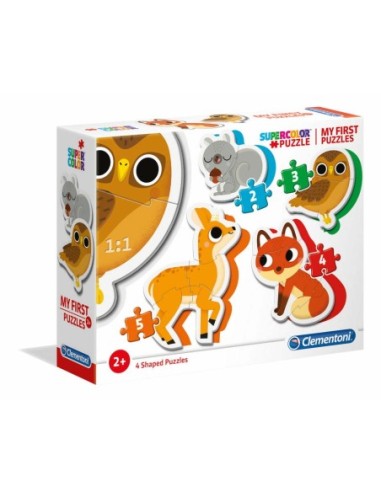 CLEMENT.-PUZZLE FIRST ANIMALES BOSQUE
