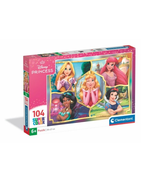 CLEMENT.-PZLE.104PZ.DISNEY PRINCES.25057