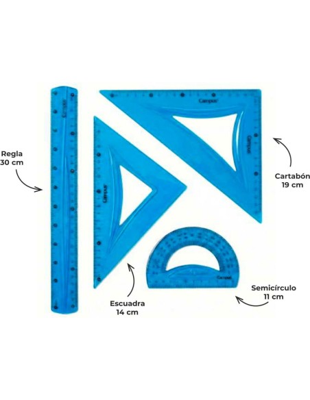 DIBUJO-JUEGO 4 PZAS. FLEXIBLE AZUL/VERDE