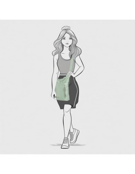 E.B.-BANDOLERA JANICE 25x28 MENTA 65022