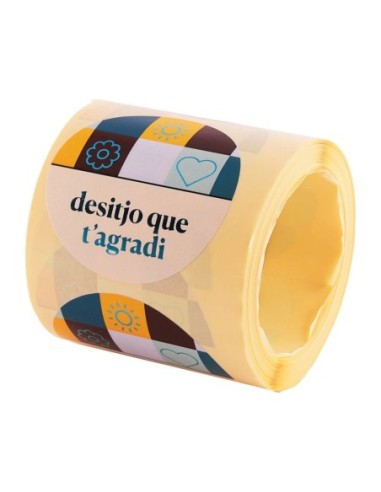 ETIQ.DESITJO T'AGRADI CUADR.ET2602 R.250