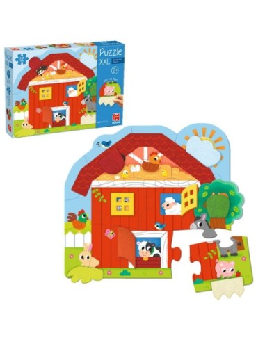 GOULA-PUZZLES XXL GRANJA SORPRESA 763