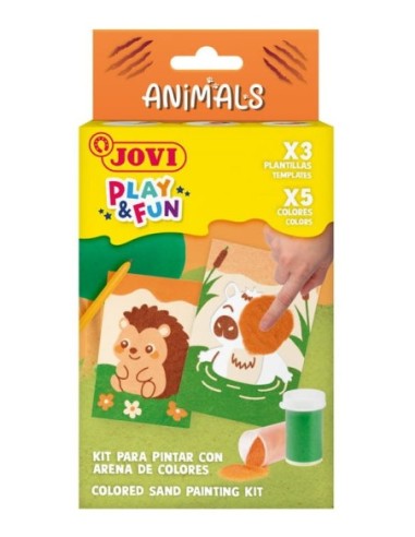 JOVI-PLAY&FUN MINI KIT ARENA ANIMALS