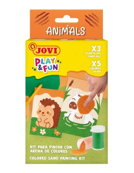 JOVI-PLAY&FUN MINI KIT ARENA ANIMALS