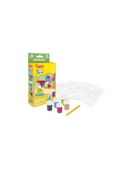 JOVI-PLAY&FUN MINI KIT ARENA DINOSAURIOS