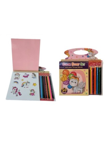 LIB.PINTAR ESP.UNICORNIO C/LAP.COLORES