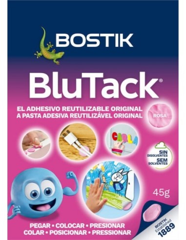 MASILLA BLU TACK BOSTIK 45GR.ROSA