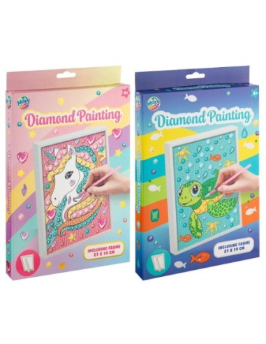 MOXY-PINTA CUADROS C/DIAMANTES 260031