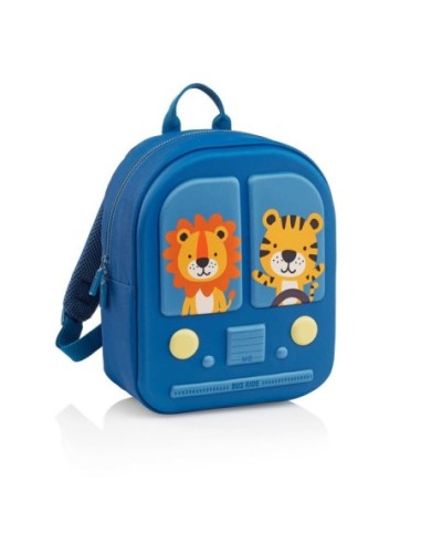 MR.BUS STOP-MINI MOCHILA AZUL 19391