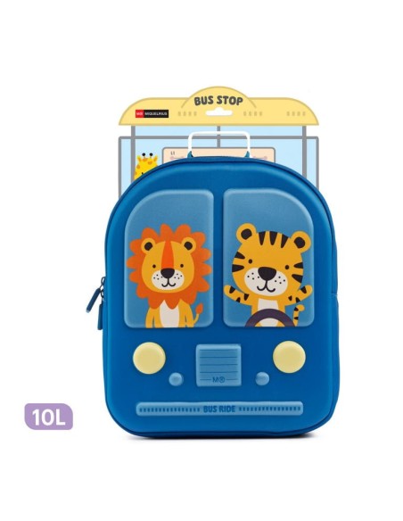 MR.BUS STOP-MINI MOCHILA AZUL 19391
