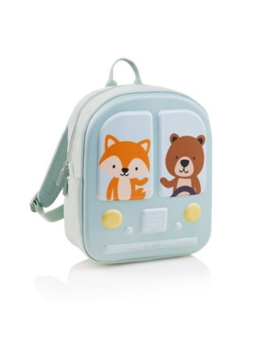 MR.BUS STOP-MINI MOCHILA VERDE 19393